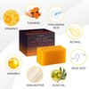 Soap Bars with Kojic Acid, Vitamin C, Retinol, Collagen, and