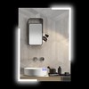 Chloe Lighting Luminosity Back Lit Rectangular Touchscreen LED Mirror 3