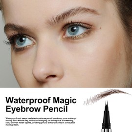 Waterproof Brow Pencil,Defining Pencil Eyebrow Tint Pen | Eyebrow Liner 2 Tip, Brow Pencil Waterproof, Long-Lasting Eyebrow Pen, Smudge Proof Eye Brow Pencils