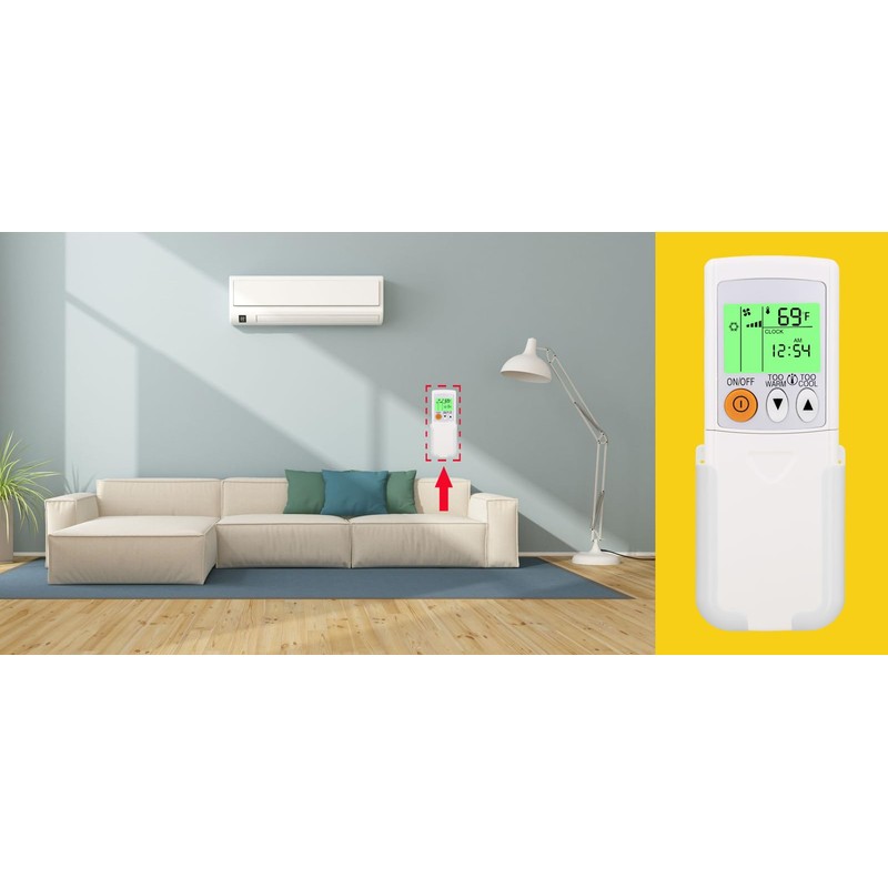 Replacement Remote Control for Mitsubishi Electric Mr Slim Air Conditioner
