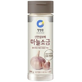 CJW Korean Healthy Sea Salt Flavored Salt 4.7oz (Garlic Salt)