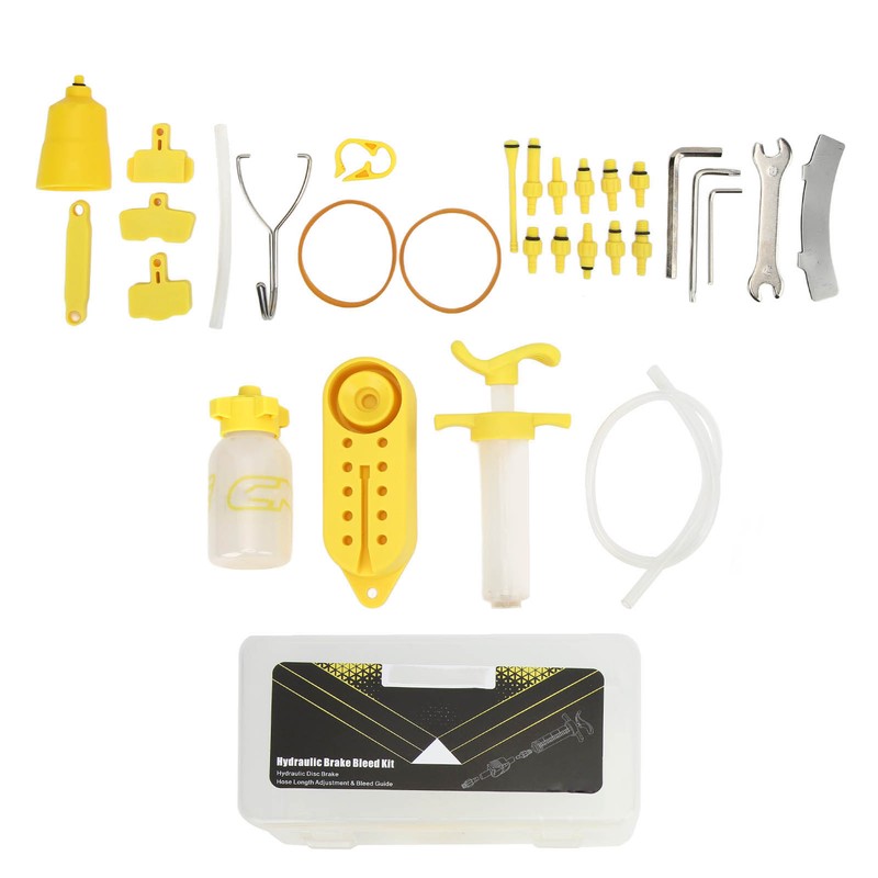 Bike Brake Bleed Kit High Strength Flexible Low Resistance Bike
