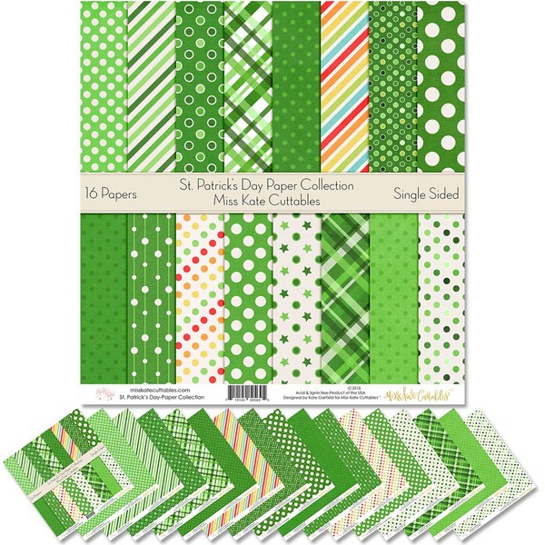 Die Cuts & Paper Set - St Patrick's Day -