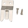 1 Set Silver Accessories Metal Mic Holder/Clip - Screw in