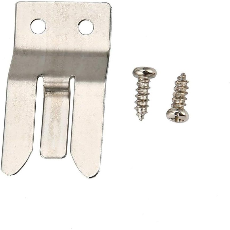 1 Set Silver Accessories Metal Mic Holder/Clip - Screw in