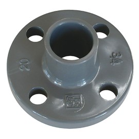 HS Valve, TS Flange, U-PVC HS Flange, 5K, TS Type, Connection Diameter: 25A, Model 5KTSF25