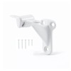 1 Pack Handrail Bracket, 3 Inch White Heavy Duty Stair