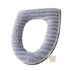 2 Pack Thicker Soft Toilet Seat Cover Pads, Toilet Seat