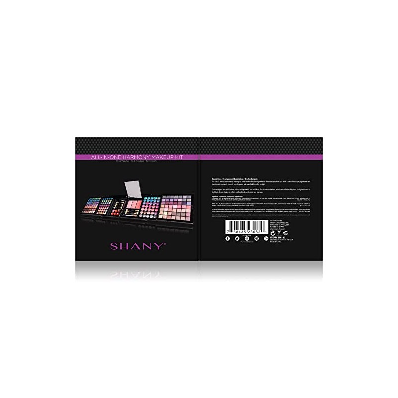 Shany Harmony Kit de maquillaje todo en uno, combinación de