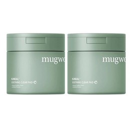 쿤달 사철쑥 수딩 클리어 패드 60매x2 총120매 모든피부타입 한국 (41268284) Kundal Mugwort Soothing Clear Pads 60 Sheets x 2 (Total 120 Sheets) Suitable for All Skin Types Made in Korea (41268284)
