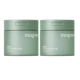 쿤달 사철쑥 수딩 클리어 패드 60매x2 총120매 모든피부타입 한국 (41268284) Kundal Mugwort Soothing Clear Pads 60 Sheets x 2 (Total 120 Sheets) Suitable for All Skin Types Made in Korea (41268284)