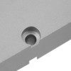 1pc 20mm Bore 100mm Stroke Double rod Double acting Aluminum