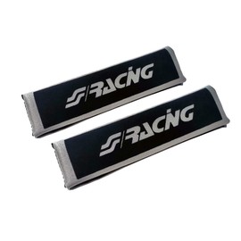SIMONI RACING CC7 Microfibre Seat Belt Protector - Black