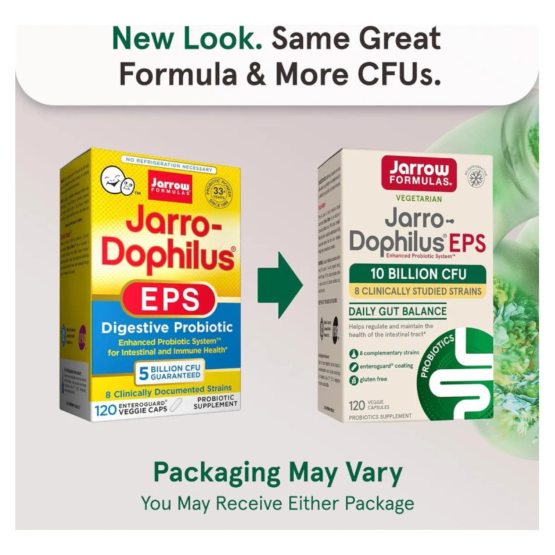 Jarro-dophilus® Eps Es Un Probiótico De Múltiples Cepas Con Enhanced