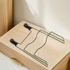 Alipis 2-Tier Kitchen Cabinet Door Hanging Storage Rack for Pot