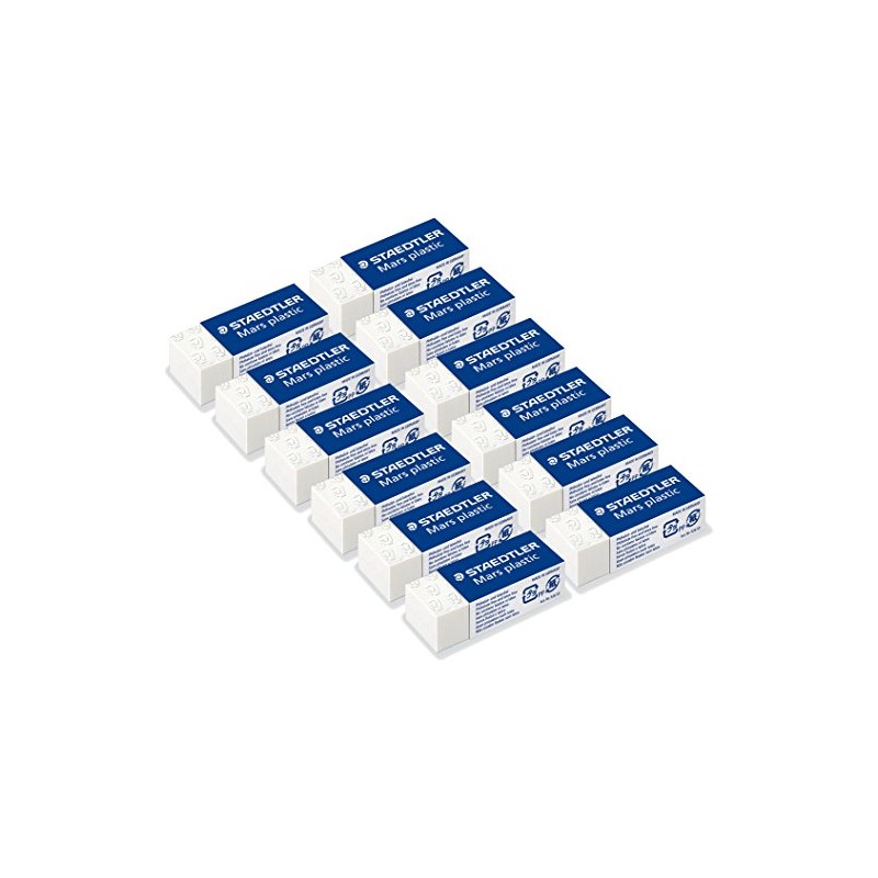 Staedtler 526 53 ABK3D Mars Plastic Rubber Mini Phthalate-Free and