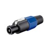 Goobay 50835 PA loudspeaker plug - 4 pin screwable with