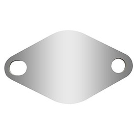 EGR Blanking Plate Fit For Nissan Navara D40 euro 5 spec 2.5L TD Steel 2011-ON