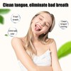 Tongue Brush, Tongue Scraper, Tongue Cleaner Helps Fight Bad Breath,