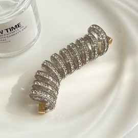 EZ PEACH Hair Accessories, Women's Popular, Wire Pony Hair Wire, Arrangement Wire, Hair Elastic Mature Style, Simple, Stylish, Thin, Arrangable, String, Fashionable (Sparkling Shine 02)