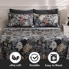 LONAVA Floral Queen Size Bed Sheet Set, 6 Piece, Deep