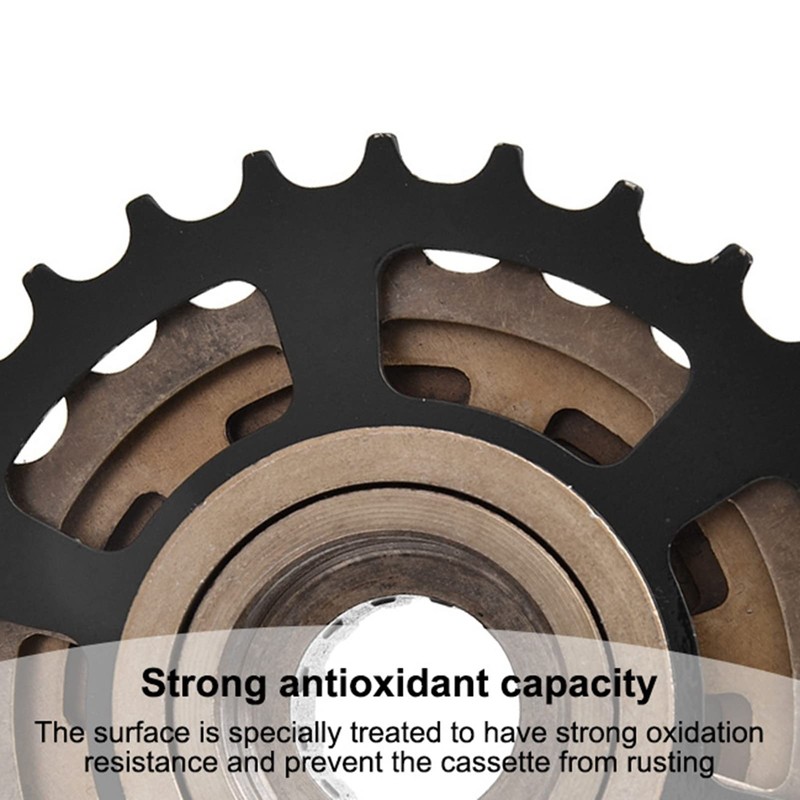 Fendysey Bike Cassette No Deformation Freewheel 7 Speed Replacement Accessories