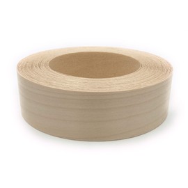 Edge Supply Birch 3" X 25 ft Roll, Wood Veneer Edge Banding Preglued, Iron on with Hot Melt Adhesive, Flexible Wood Tape Sanded to Perfection. Easy Application, Made in USA