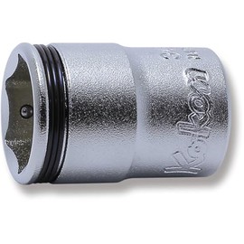 Yamashita Industrial Research Institute Koken 3/8 (9.5mm) SQ. Nut Grip Socket 13mm 3450M-13