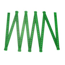 Tofficu Seamless Hinge Plastic Folding Ruler 2m Length Metric for Sewing DIY Random Color