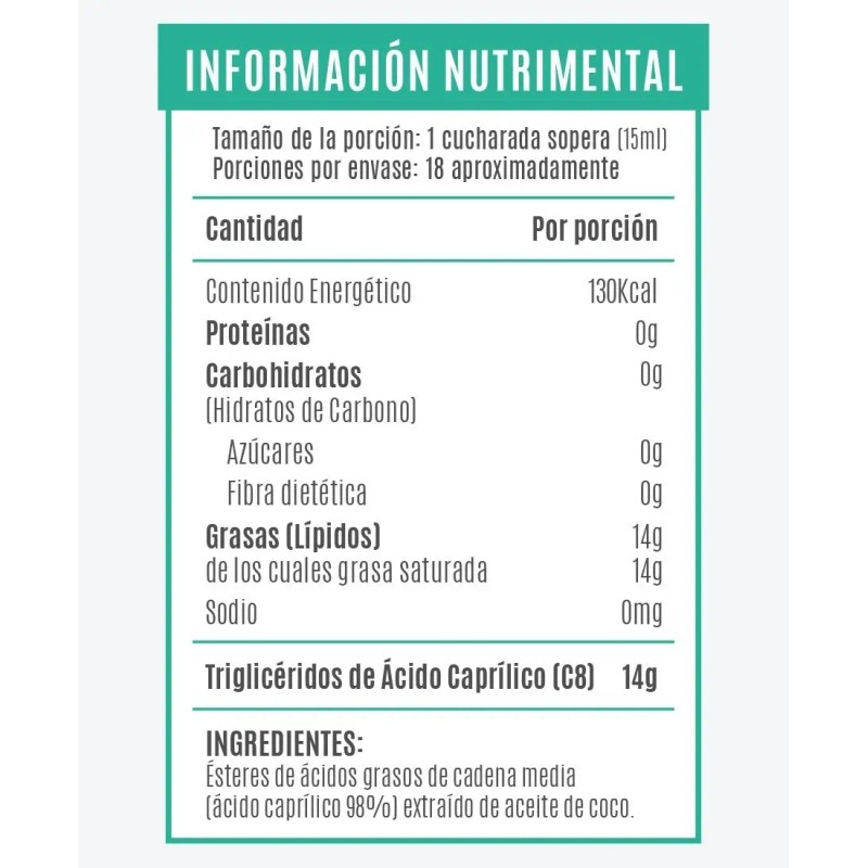 Birdman Mct Oil Ácido Caprílico Coco Keto Paleo Friendly Sabor