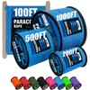 Reflective Paracord Rope 1000Ib - 500ft 4mm 12 Strand para
