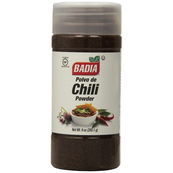 Badia Chili Powder, 9-Ounce (Pack of 6)