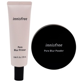 Innisfree Pore Blur 2 types (primer + powder) / 이니스프리 포어 블러 2종(프라이머+파우더)