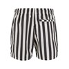 Urban Classics Men's Swim Trunks, Black/off-white, M