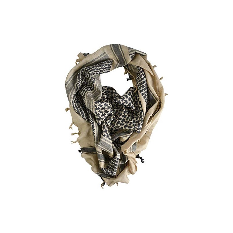 normani Original PLO Pali Shemagh Cloth Sand/Black