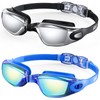 Aegend Swim Goggles, 2 Pack Swimming Goggles No Leaking Adult