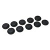 Vital All-Terrain (10 Pack 9/16" Inch Black Plastic Flush Mount