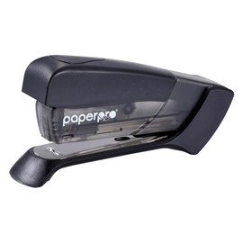 PaperPro Compact Classic Desktop Stapler, 15 Sheet Capacity, No Effort, One Finger, 80% Easier Stapling, Black