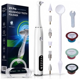 Pulidor de Dientes Valkynos con Kit de Blanqueamiento y 5 Modos de Intensidad