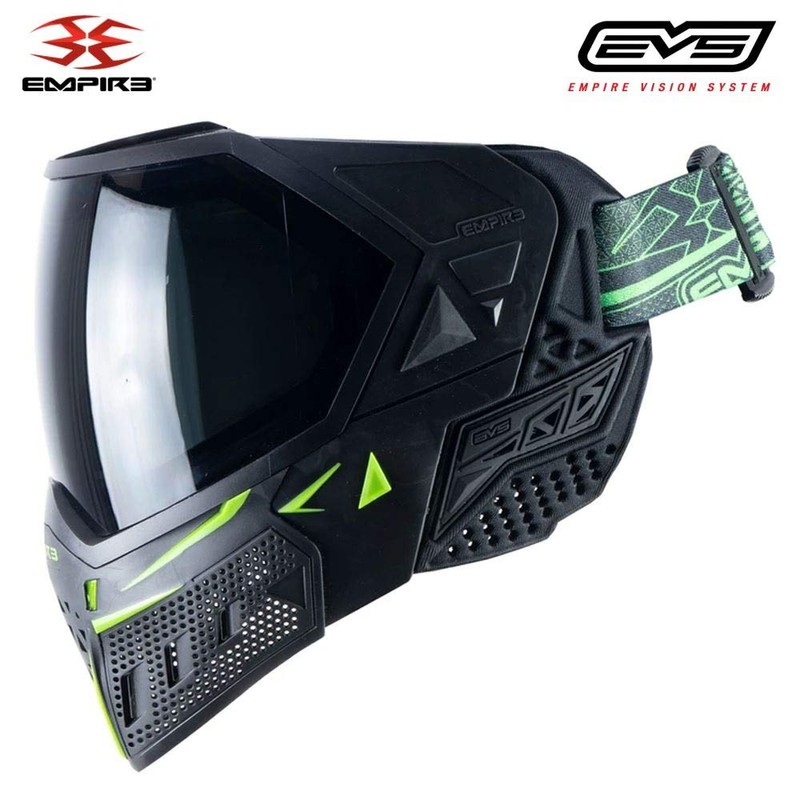 EMPIRE EVS Goggle Black/Lime Green - Thermal Ninja/Thermal Clear (21725)