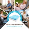 Egg Shaped Foam Pressure Relief Mattress for Bed Sore, Wedge