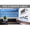 HVAC Premium 24" X 6" 2-Way-Vertical AIR Supply Grille -