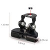 Car Work Light Holder 2 Pieces, Universal Adjustable Hood Mount,