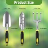 FurNest Garden Tool Set, 3 Pack Staines Steel Heavy Gardening