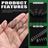 Keadic K922 250Pcs Mini Stainless Steel Extension Springs Assortment Kit,