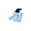 SPIRATO 3-way valve with nozzles, diameter 32-38 mm
