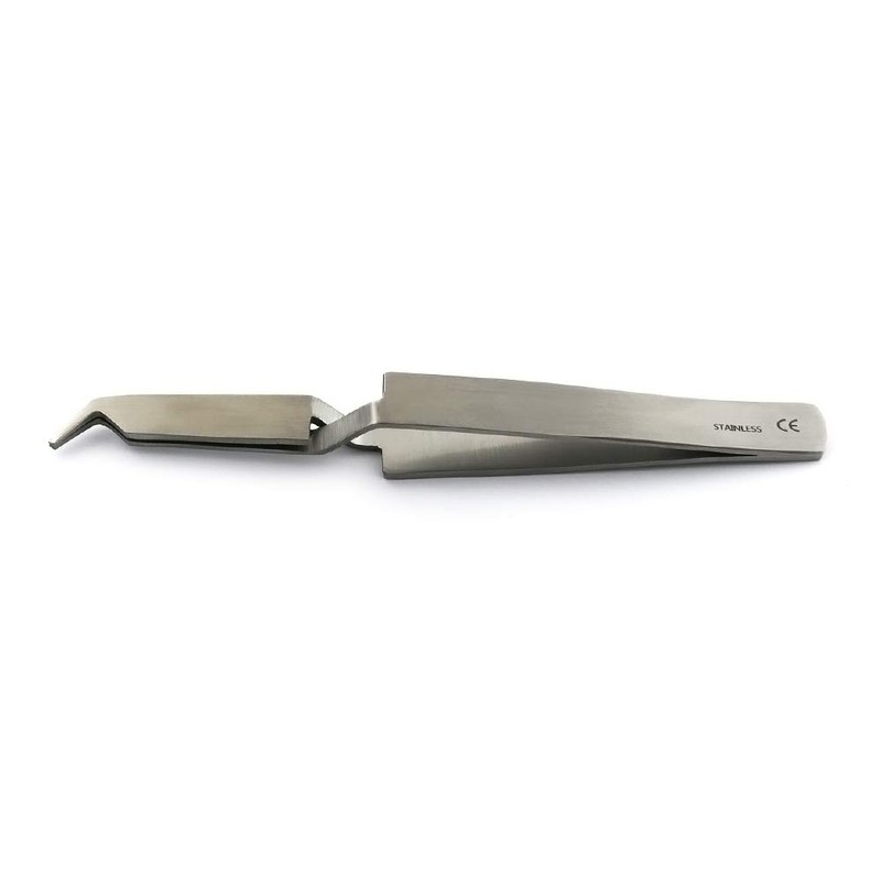 Dental Bracket Holding Tweezer Orthodontic De Bonding Holder Forceps Narrow
