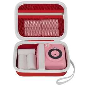 Funda de cámara de impresión instantánea para niños para Dylanto/para ESOXOFFORE/para VTech KidiZoom PrintCam/Creator Cam/para Goopow/para GKTZ/para FUNKAM/para Agoigo cámaras de video digital