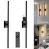 Yurnero Battery Operated Wall Sconces Set of Two - Rechargeable