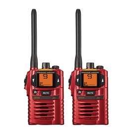 Yaesu Radios SR70A-RE Specific Small Power Transceiver Red Set of 2